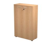 armario batiente presto 2 puertas color madera 80x120cm