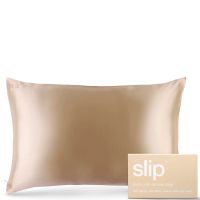 slip silk pillowcase - queen - caramel