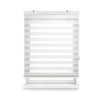 estor enrollable noche y dia premium con galeria  medidas estor 180x180  estor blanco roto  blindecor