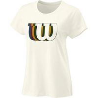 wilson camiseta w blur w tech tee para mujer