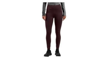 Mallas largas de running para mujer odlo zeroweight warm 2 0 morado