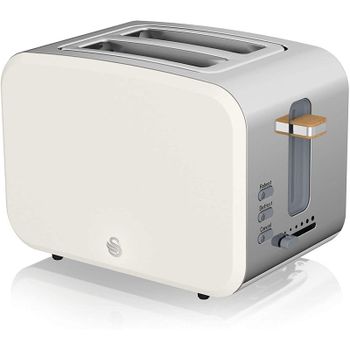Swan Nordic Tostadora 2 Rebanadas 900W Blanco