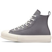 converse deportivas moda chuck taylor all star eva lift leather para nino