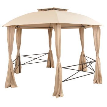 360x312x265 Cm Estructura De Acero Con Recubrimiento En Polvo - Beige