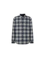 camisa oakley bear cozy flannel grafito
