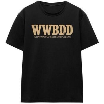 Yellowstone Camiseta What Would Beth Dutton Do para mujer