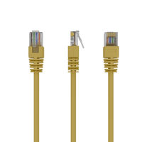 cable red gembird utp cat5e 3m amarillo