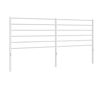 Vidaxl cabecero de metal blanco 193 cm