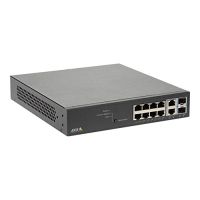 axis t8508 poe network switch 8 puertos gigabit  2 sfp