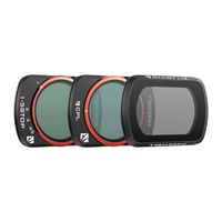 freewell - paquete de 3 filtros magneticos vnd1-5 cpl y filtro glow mist 14 para dji osmo pocket 4pocket 3 y accesorios para camara xtra muse