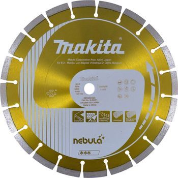 Makita Disco De Diamante De 300 Mm, Nebula, Para Uso En Seco Y Húmedo