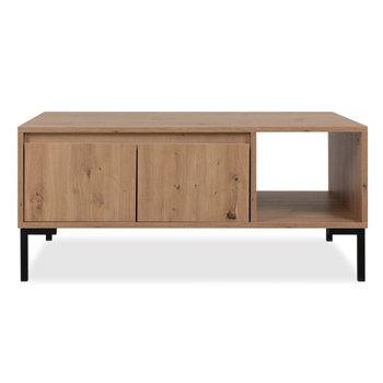 Mesa De Centro De Madera Con Espacio De Almacenamiento. Navi