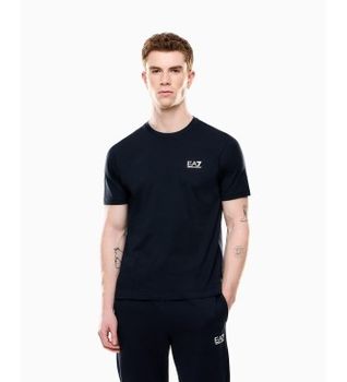 EA7 para hombre. 8NPT25_PJVPZ Camiseta 8NPT25 azul marino (XL), Casual, Deportivo, Algodón, Sportswear, Manga corta