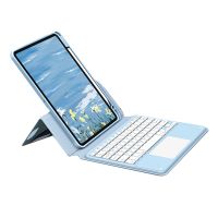 royal bailey sx12c funda con bluetooth teclado para ipad 102202120202019ipad air 105ipad pro 105 azul