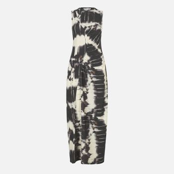 Samsøe Samsøe Saandreas 15575 Stretch-Jersey Dress - M - WINDOWS BLACK