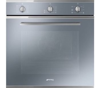 SMEG SF64M3VS Electric Oven - Silver, Silver