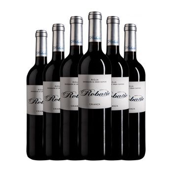 Montealto Vino Tinto Robatie Rioja Crianza 75 Cl 13.5% Vol. (pack De 6 Unidades)