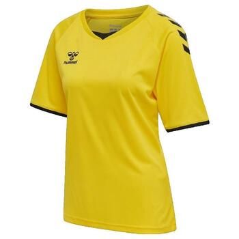 hummel Camiseta T-shirt Core Volley Jaune para mujer