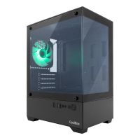 carcasa coolbox gm200 vision lite negra usb-c 32 gen1 sin fuente 1 vent argb