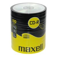 cd-r maxell 80xl 52x 100 pack eje 700 mb