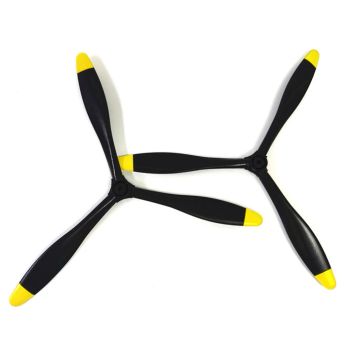QTModel RC Prop 1050 10 pulgadas CW CCW Hélice ABS 3 Hoja para Avión RC B-17