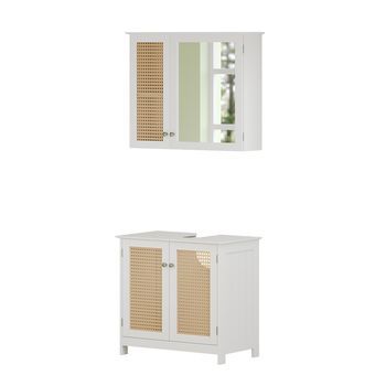 Conjunto De Muebles De Baño Rosario 2 Partes Vicco