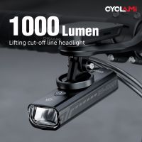 cyclami luz delantera de bicicleta ipx6 tipo-c luz colgante de bicicleta de aluminio recargable 1000lm linterna led
