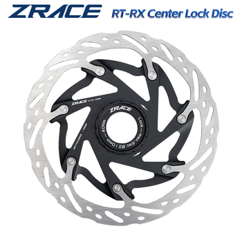 Rotor de Disco con Bloqueo Central ZRACE RT-RX, Rotor Flotante Ultraligero de Alta Disipación de Calor de 140 mm y 160 mm para Frenos de Disco de Carretera