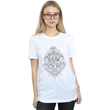 Harry Potter Camiseta Hogwarts Draco Dormiens para mujer