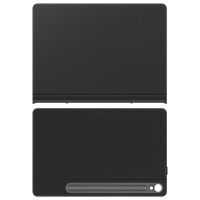 samsung smart book cover funda tipo libro con soporte negra para galaxy tab s9