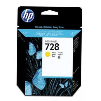 HP 728 Yellow Original Extra High Capacity Ink Cartridge (F9K15A)