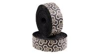 cinta de manillar sb3 flowy 2 gravel negro   arena beige