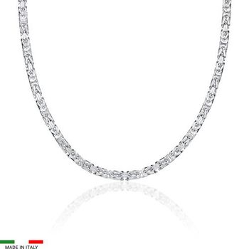Cadena bizantina de plata 925 3,5mm