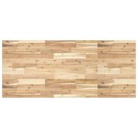 tablero de mesa rectangular madera maciza acacia 120x60x2 cm vidaxl