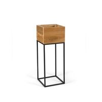 macetero madera recicl 28x28x75