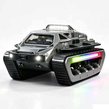 JJRC C8840 RTR 2.4G coche teledirigido tanque de RC de alta velocidad, camión todoterreno con orugas, control proporcion