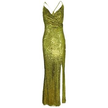 Forever Unique Vestido largo 5074_lime para mujer
