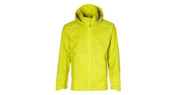 Chaqueta impermeable con reflectantes basil skane hivis bluesign