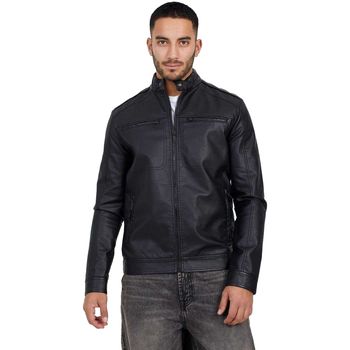 Brave Soul Cazadora de cuero GT60072 para hombre