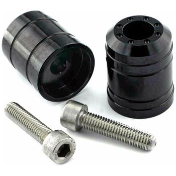 Contrapeso de manillar Suzuki Pro Bolt par negro