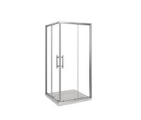 aica mampara de ducha cuadrada corredera vidrio antical 6mm 880-900x880-900x1950mm