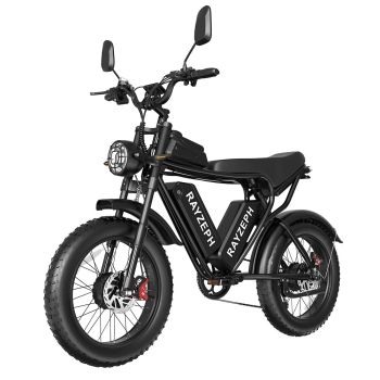 [EU DIRECT] RAYZEPH PRO30 Bicicleta eléctrica 52V 20AH*2 Baterías dobles 1000W*2 Motores dobles Velocidad máxima recomen