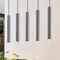 lampara de techo gris