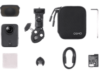 camara deportiva - dji osmo 360 ii limitless riding combo 8k60 fps 100 min estabilizacion electronica sensor cmos wifi negro