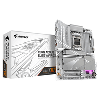 gigabyte amd placa base x870 a elite wf7 ice - compatible con cpus amd ryzen 9000 vrm digital de 1622 fases hasta 8000mhz ddr5 oc 4xpcie 50 