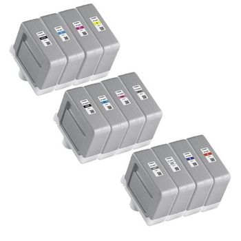 Original Multipack Canon imagePROGRAF PRO-4100S Printer Ink Cartridges (12 Pack) -0810C001AA