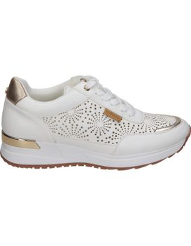 Zapatos Para Mujer Chk10 Serena 24 Blanco Y Dorado 40
