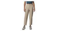 pantalones columbia shale ridge beige para mujer   regular