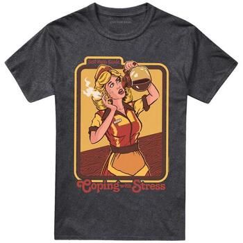 Steven Rhodes Camiseta Coping With Stress para mujer