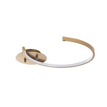 Lámpara De Techo Moon-13326 Oro Metal 46 Cmx6x 33 Cm
